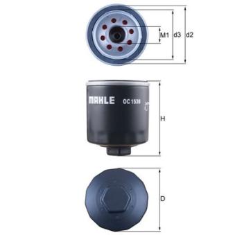 Filtre à huile KNECHT