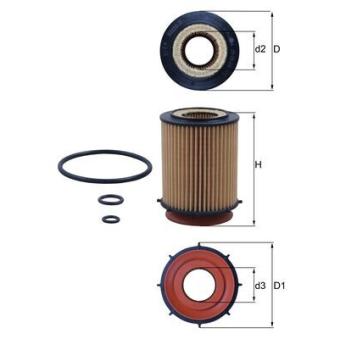 Filtre à huile KNECHT