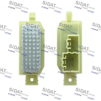 Régulateur, pulseur d'air habitacle SIDAT 10.6100