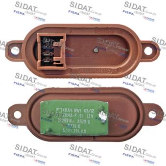 Résistance, pulseur d'air habitacle SIDAT 10.9003