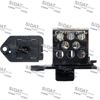 Résistance, pulseur d'air habitacle SIDAT 10.9063