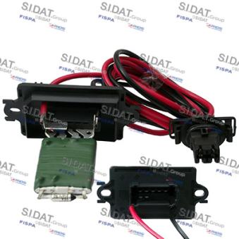 Résistance, pulseur d'air habitacle SIDAT 10.9068