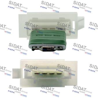 Résistance, pulseur d'air habitacle SIDAT 10.9135