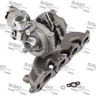 Turbocompresseur, suralimentation SIDAT 49.858