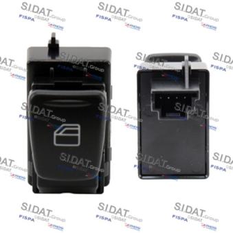 Interrupteur, lève-vitre avant droit SIDAT 5.145579A2