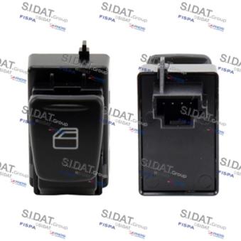 Interrupteur, lève-vitre avant gauche SIDAT 5.145580A2
