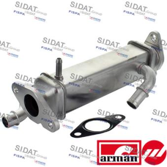 Radiateur, réaspiration des gaz d'échappement SIDAT 83.1321AS