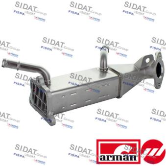 Radiateur, réaspiration des gaz d'échappement SIDAT 83.1491AS