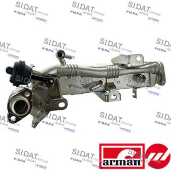 Radiateur, réaspiration des gaz d'échappement SIDAT 83.1616AS