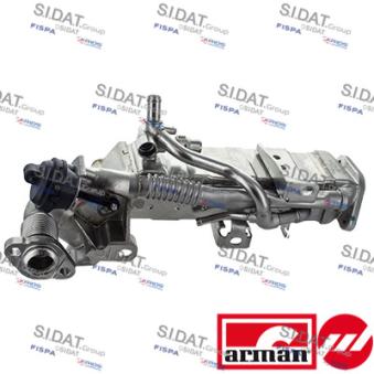 Radiateur, réaspiration des gaz d'échappement SIDAT 83.1657AS