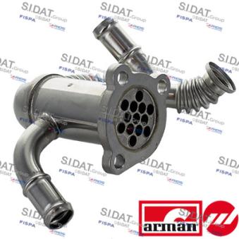 Radiateur, réaspiration des gaz d'échappement SIDAT 83.1663AS