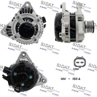 Alternateur SIDAT A12DE1408A2