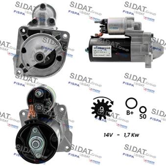Démarreur SIDAT S12BH0030A2