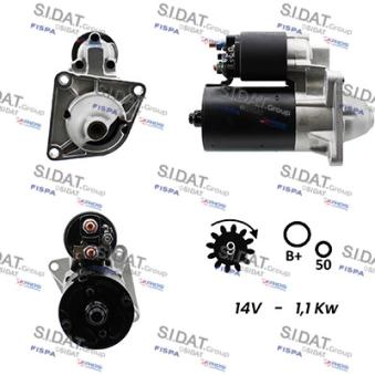 Démarreur SIDAT S12BH0183A2