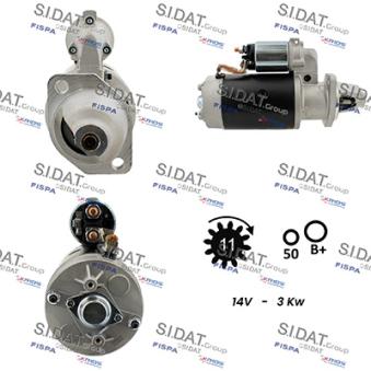 Démarreur SIDAT S12BH0731A2