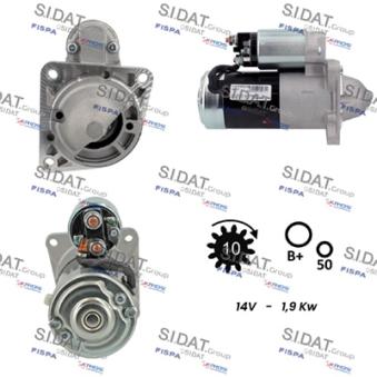 Démarreur SIDAT S12MH0822A2