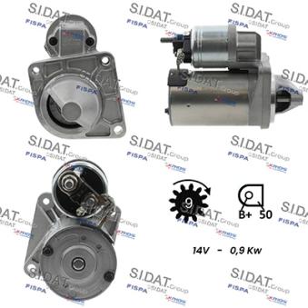Démarreur SIDAT S12VA0018A2