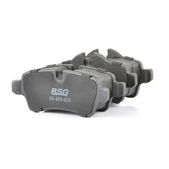 Jeu de 4 plaquettes de frein arrière BSG BSG 15-200-033