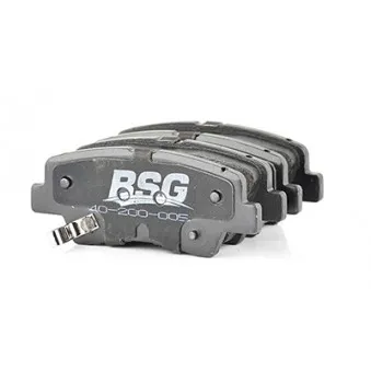 Jeu de 4 plaquettes de frein arrière BSG BSG 40-200-005