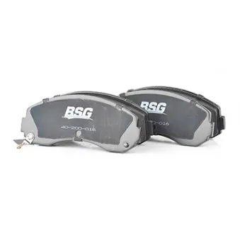 Jeu de 4 plaquettes de frein avant BSG BSG 40-200-016