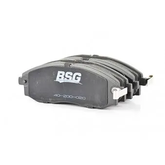 Jeu de 4 plaquettes de frein arrière BSG BSG 40-200-020