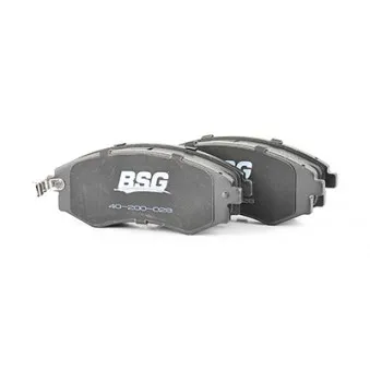 Jeu de 4 plaquettes de frein avant BSG BSG 40-200-028