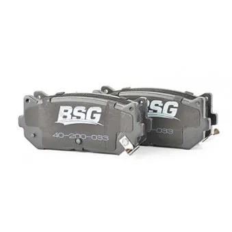 Jeu de 4 plaquettes de frein arrière BSG BSG 40-200-033
