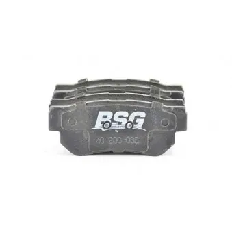 Jeu de 4 plaquettes de frein arrière BSG BSG 40-200-038