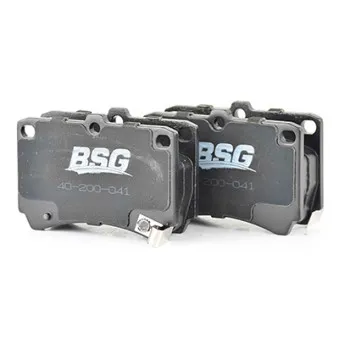 Jeu de 4 plaquettes de frein avant BSG BSG 40-200-041