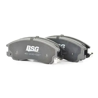 Jeu de 4 plaquettes de frein avant BSG BSG 40-200-047