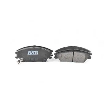 Jeu de 4 plaquettes de frein avant BSG BSG 40-200-048