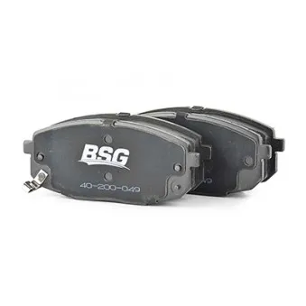 Jeu de 4 plaquettes de frein avant BSG BSG 40-200-049