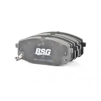 Jeu de 4 plaquettes de frein avant BSG BSG 40-200-052