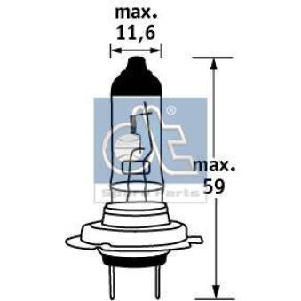 Ampoule, projecteur principal DT