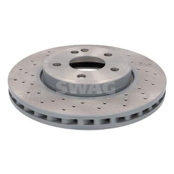 Jeu de 2 disques de frein avant SWAG