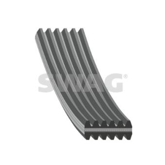 Courroie trapézoïdale à nervures SWAG 30 93 4459