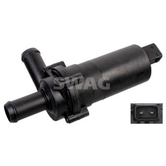 Pompe de circulation d'eau, chauffage auxiliaire SWAG 30 93 6770