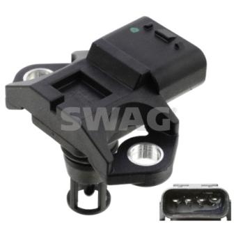 Capteur, pression du tuyau d'admission SWAG 40 10 6068