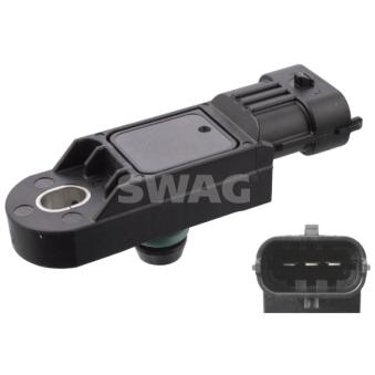 Capteur, pression de suralimentation SWAG 60 10 3603