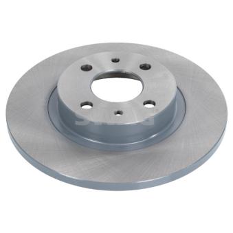 Jeu de 2 disques de frein avant SWAG