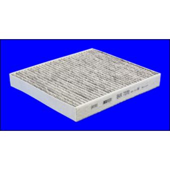 Filtre, air de l'habitacle MECAFILTER EKR7370