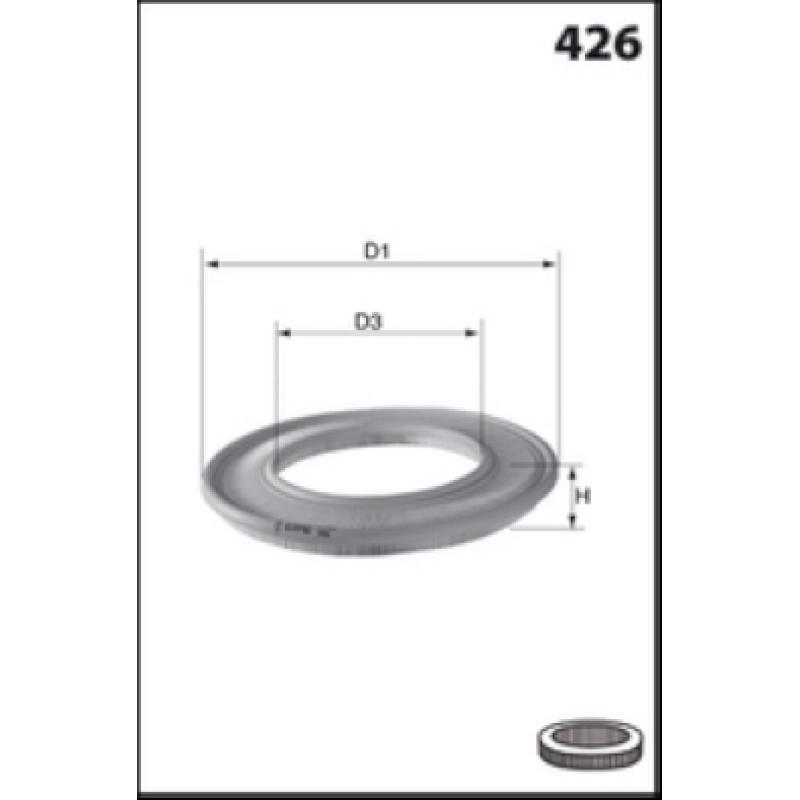 Filtre à air MECAFILTER EL3181 - Visuel 1