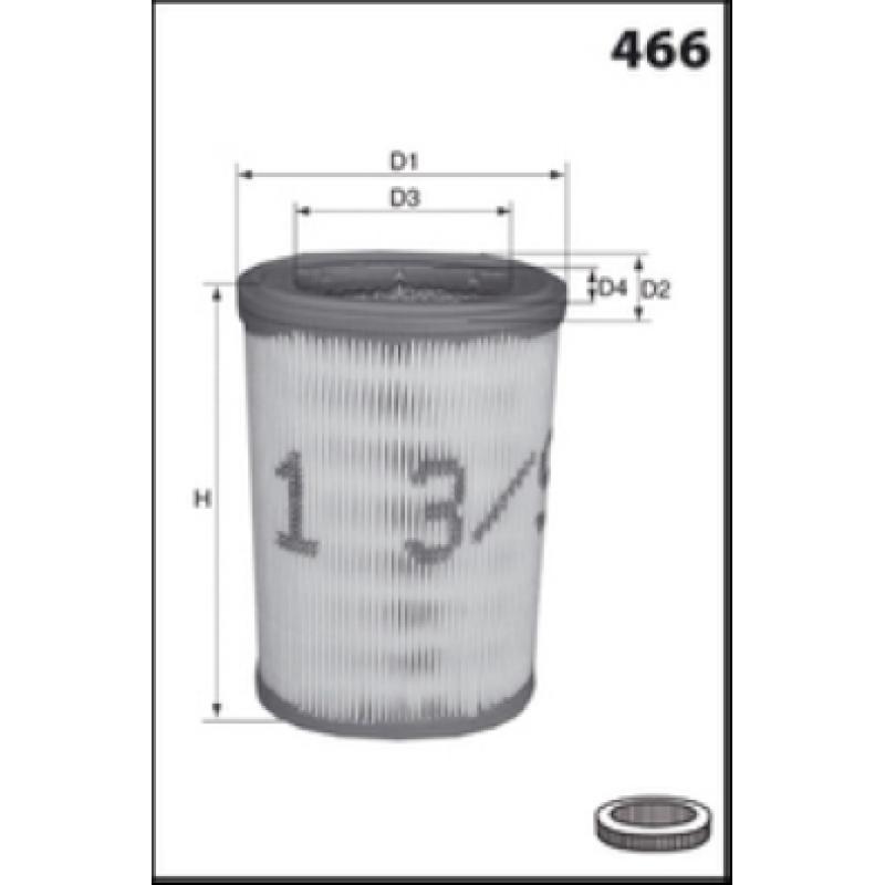 Filtre à air MECAFILTER EL3416 - Visuel 1