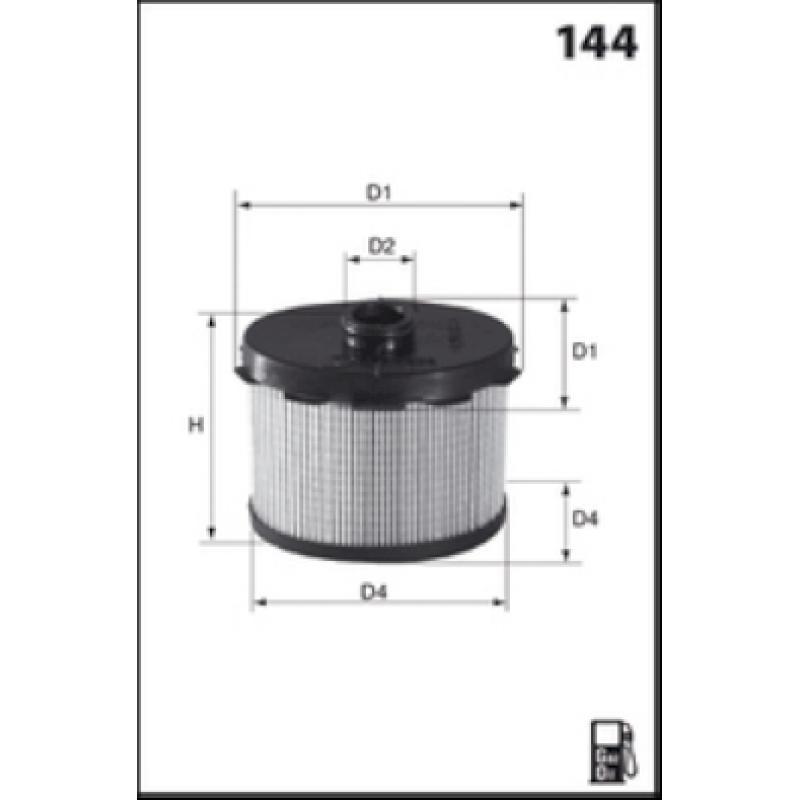 Filtre à carburant MECAFILTER ELG5236 - Visuel 1