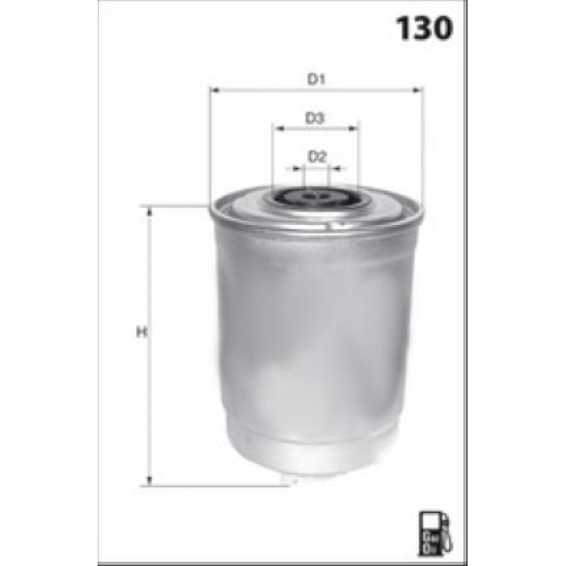 Filtre à carburant MECAFILTER ELG5243 - Visuel 1