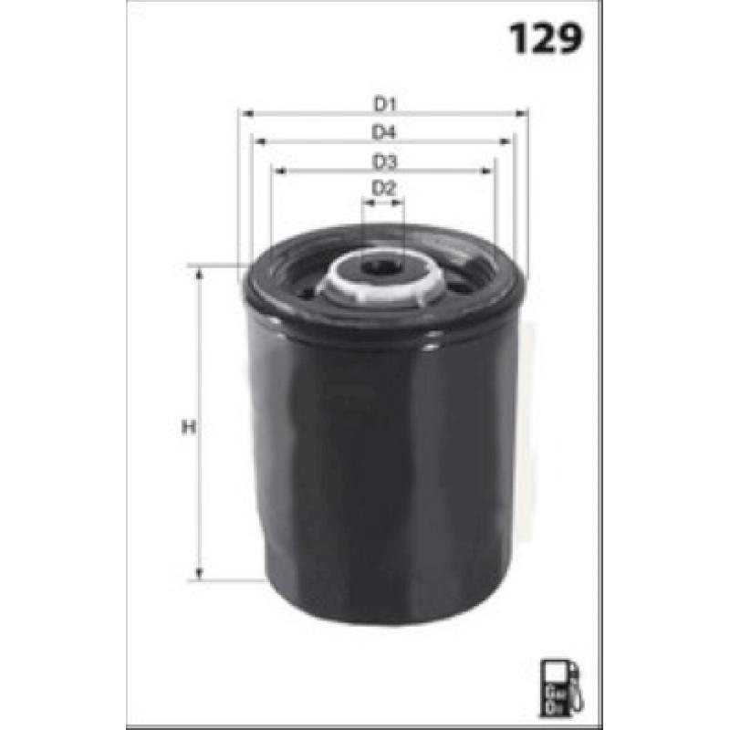 Filtre à carburant MECAFILTER ELG5267 - Visuel 1