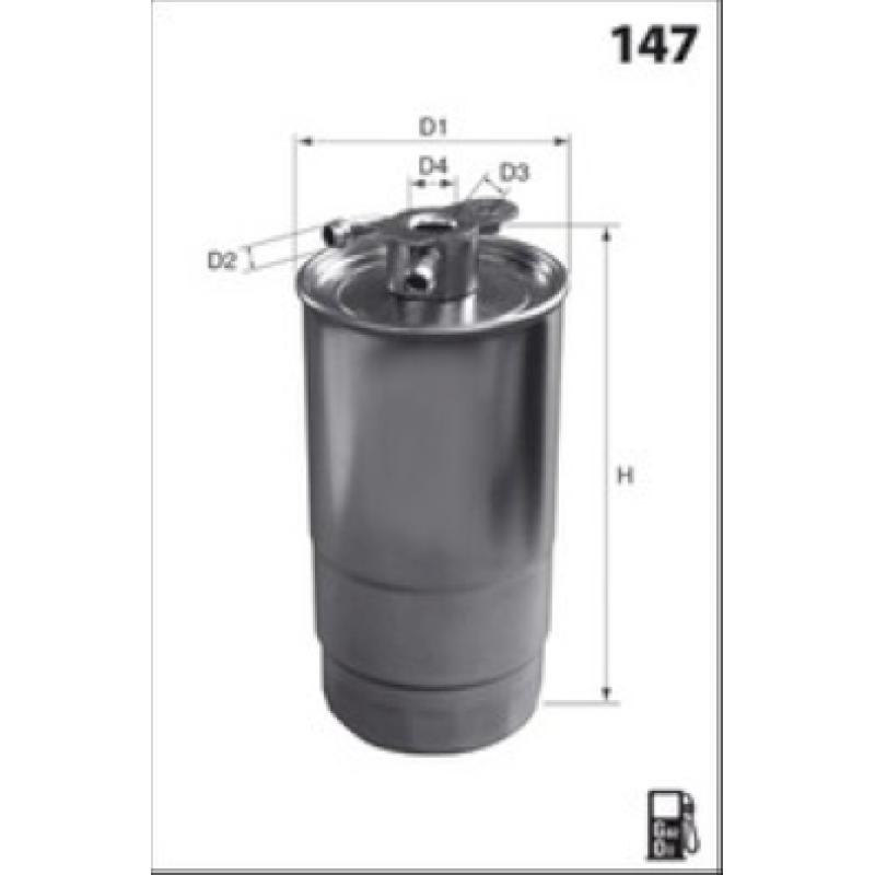 Filtre à carburant MECAFILTER ELG5279 - Visuel 1
