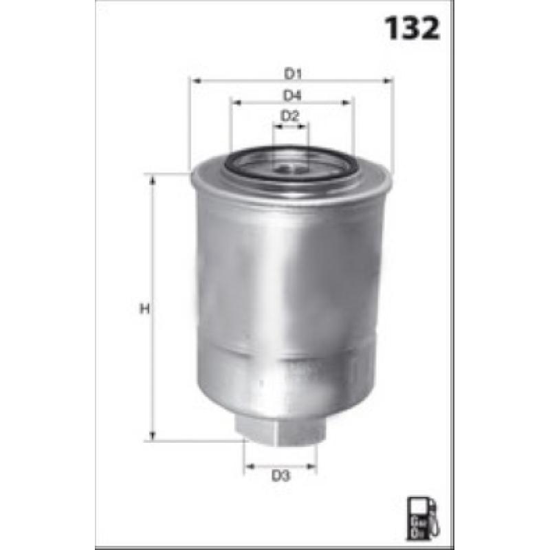 Filtre à carburant MECAFILTER ELG5355 - Visuel 1