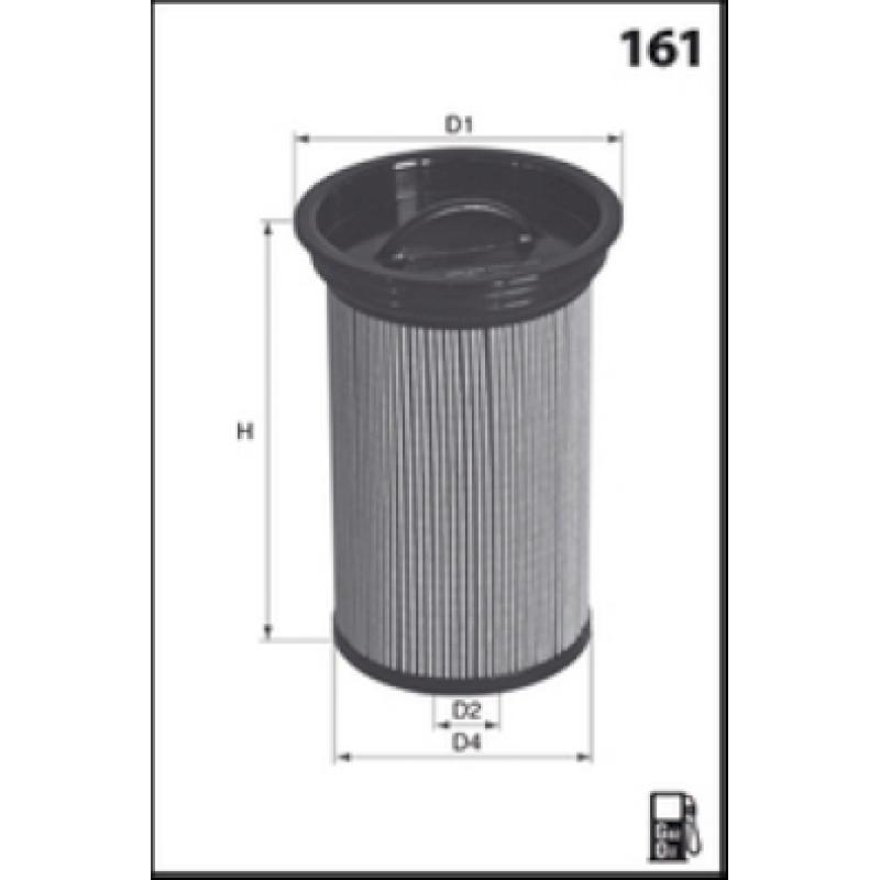 Filtre à carburant MECAFILTER ELG5499 - Visuel 1