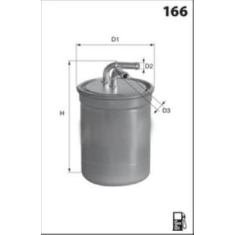 Filtre à carburant MECAFILTER